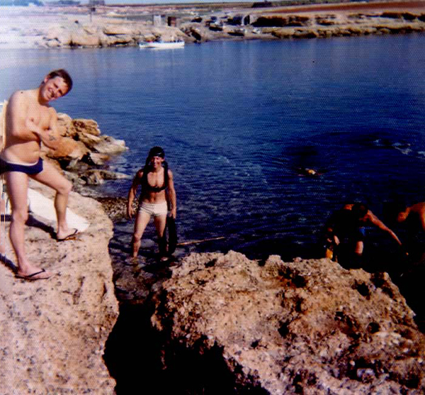 Paul Bunker / Geordie Broughton - 5 Mile Point - Cyprus 1973